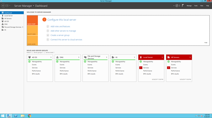 server manager
