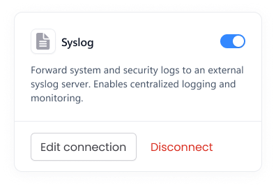 Unified Audit Logging